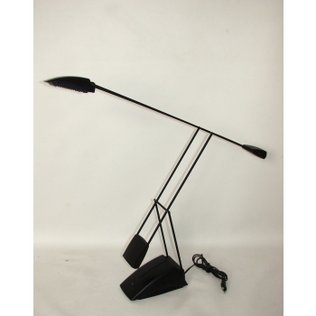 Lampa biurkowa z metalu – podstawa 21x31 cm