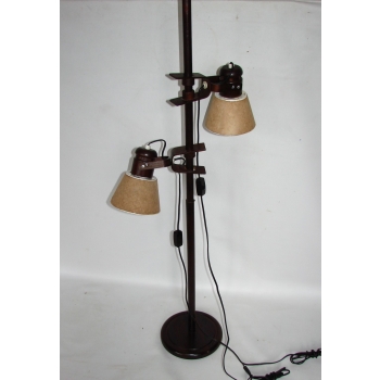 Szwedzka lampa podłogowa, GB Solbackens Svarveri, lata 70