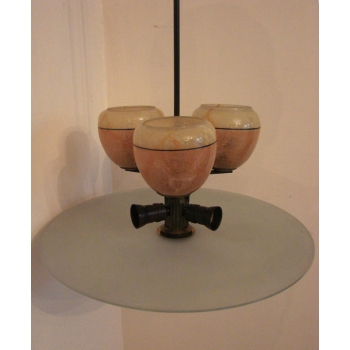 Żyrandol Art deo, lata 30
