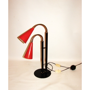 Minimalistyczna lampa biurkowa, lata 70.