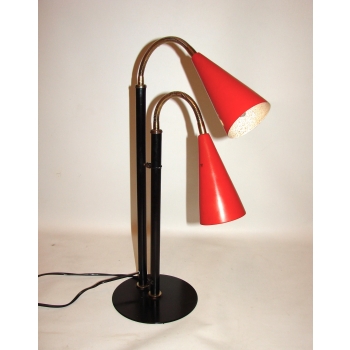 Minimalistyczna lampa biurkowa, lata 70.