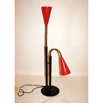 Minimalistyczna lampa biurkowa, lata 70.