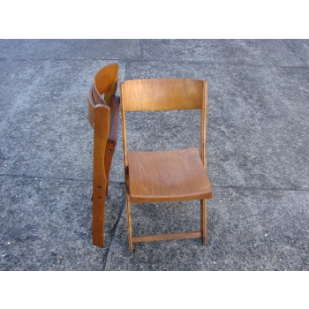 Polskie krzesła vintage z lat 60 70