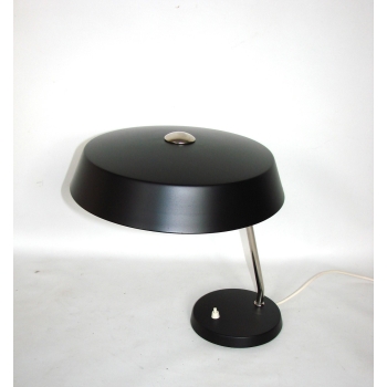 lampka stolowa,czarna,metalowa,