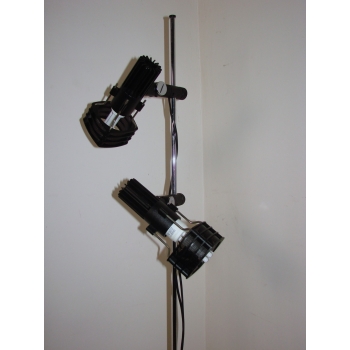 Lampa podłogowa retro – widok z góry