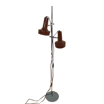 Lampa vintage z lat 70. – metalowa konstrukcja