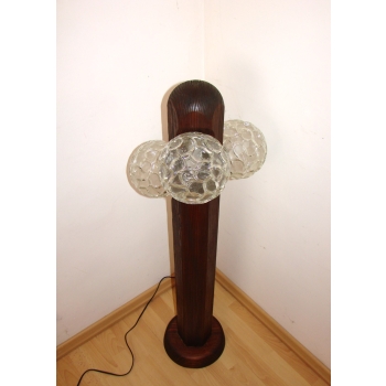 Lampa podłogowa vintage z lat 70. – Hustadt Leuchten