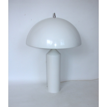 Retro lampa stołowa z lat 90. – klosz w kształcie grzyba