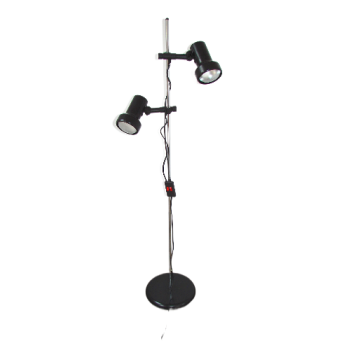Lampa podłogowa Miwi z lat 70., stalowa konstrukcja