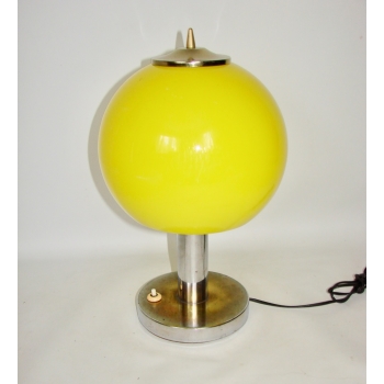 Designerska lampa stołowa z lat 50. – pełen widok