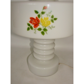 Lampa vintage Vitropol – perspektywa z góry na klosz