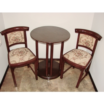 krzesło thonet hoffmann z giętego buku i świeżą tapicerką