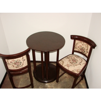 komplet mebli vintage thonet buk gięty w bardzo dobrym stanie