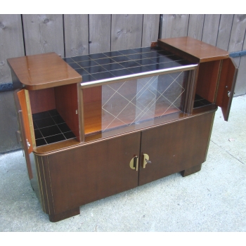 Komoda mid-century o wysokości 150 cm