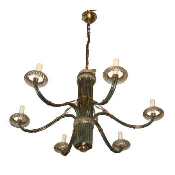 Żyrandol Modern z lat 70 – widok z przodu