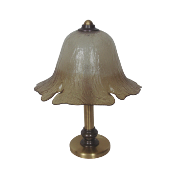 Lampa stołowa Peill & Putzler z lat 70 – widok z przodu