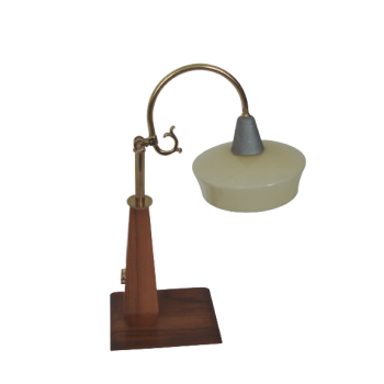 Lampa stołowa Art Deco lata 60 widok ogólny