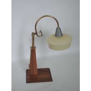 Lampa stołowa Art Deco z lat 60 widok ogólny