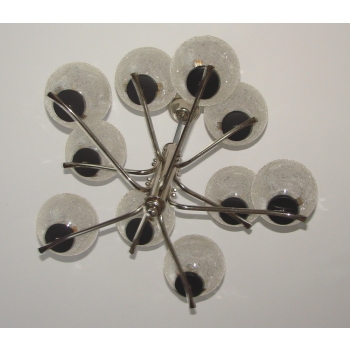 Żyrandol retro 10 punktów świetlnych E14