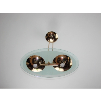 Lampa sufitowa na 2 żarówki halogenowe