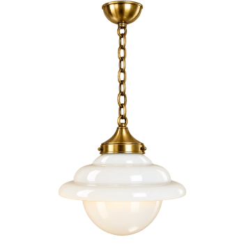 Lampa wisząca Modern Mid-Century z lat 40.