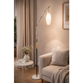 Lampa stojąca Jolo Kalmar detal szkła