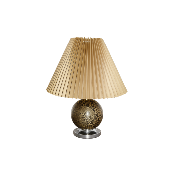 lampka art deco lata 60 drewno metal