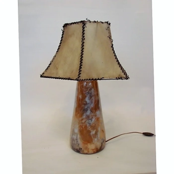 Ceramiczna lampka z Finlandii z lat 1928–1932 w oryginalnym stanie