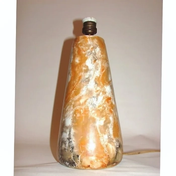 Lampa stołowa Finlandia 1930 – detal gwintu E27.