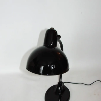 Stylowa lampa biurowa Kandem, lata 20., industrialny design, żarówka E27