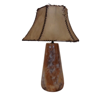 Ceramiczna lampka z Finlandii z lat 1928–1932 w oryginalnym stanie