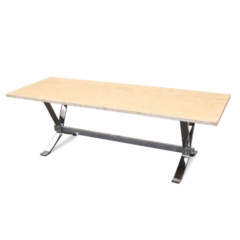 Ława z kamienia naturalnego – detal krawędzi blatu