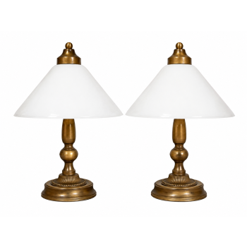 Para lamp nocnych vintage z lat 70.