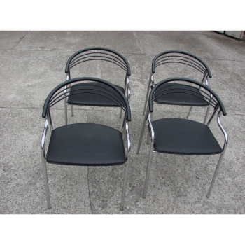 Skórzane siedzisko krzesła włoskiego – zbliżenie